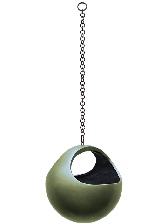 Baq Gradient - Hanging Basket Matt Forest Green 3 Baq Gradient - Hanging Basket Matt Forest Green