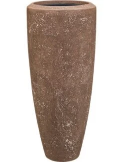 Baq Polystone Partner Rock Vaas - Bruin