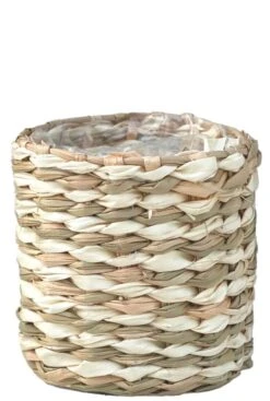 Mica Alexis Basket Seagrass - Wit