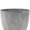 Artstone Bola Pot - Grijs 1 Artstone Bola Pot - Grijs -Planten Series artstone bola grau blumentopf