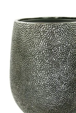 Baq Opus Hit Pot - Zilver -Planten Series baq darcy zilver plantenbak 2