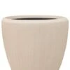 Baq Polystone Couple Pot - Naturel -Planten Series baq grote beige plantenbak