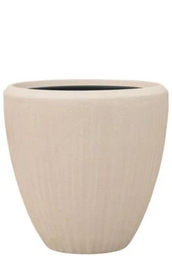 Baq Polystone Couple Pot - Naturel