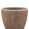 Baq Polystone Rock Couple Pot - Bruin -Planten Series baq polystone bruine pot