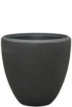 Baq Polystone Couple Pot - Zwart