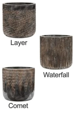 Areca In Luxe Pot -Planten Series bronzen luxe plantenpot 1