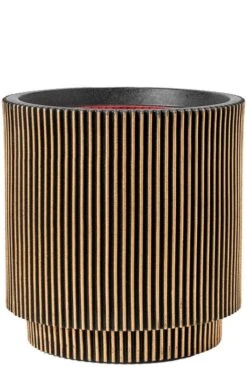 Capi Nature Groove Pot Cilinder - Goud