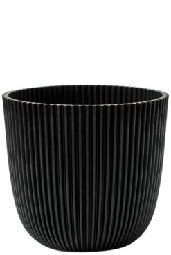 Capi Nature Groove Pot - Zwart