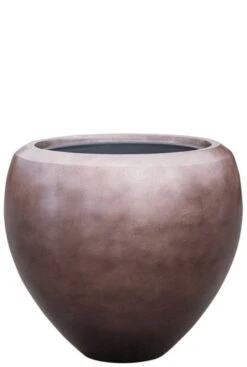 Baq Metallic Couple Pot - Brons