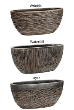 Sansevieria In Luxe Pot -Planten Series ovaal brons bloempotten 1