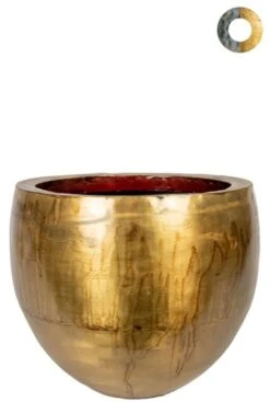 TS Collection Fabien Pot -Planten Series ter steege fabien goud 54cm