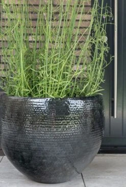 TS Collection Thom Pot - Zwart -Planten Series thom bloempot zwart 2