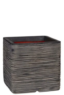 Capi Nature Rib Vierkant - Antraciet
