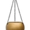 Baq Gradient Hanging Globe - Goud 2 Baq Gradient Hanging Globe - Goud -Planten Series waterdichte hangpot goud