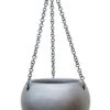 Baq Gradient Hanging Globe - Grijs -Planten Series waterdichte hangpot zilver